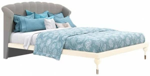 Jetclass Двуспальная лакированная кровать с мягким изголовьем Lust Jlt101.16, jlt101.18, jlt101.20