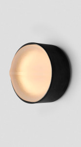 Алюминиевый и стеклянный светодиодный наружный настенный светильник