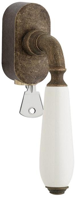 Reguitti Оконная ручка dk с замком на розетке Cinzia A069dkc6758 - Вид №1