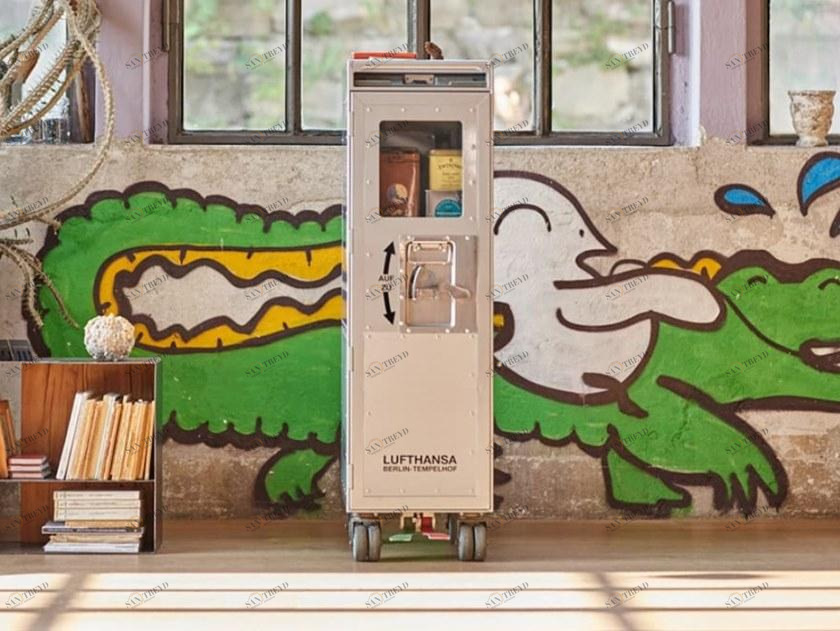 Алюминиевая тележка для еды Santreyd sun-id-1362692