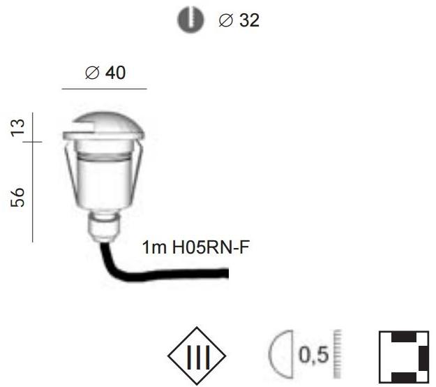 BEL-LIGHTING Светодиодный ступень из нержавеющей стали Zona 8084x  - Вид №2