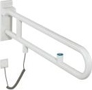 801.50.560 Откидная опорная рейка, поворотная, электронная версия, кнопка смыва HEWI Stützen  - Вид №26