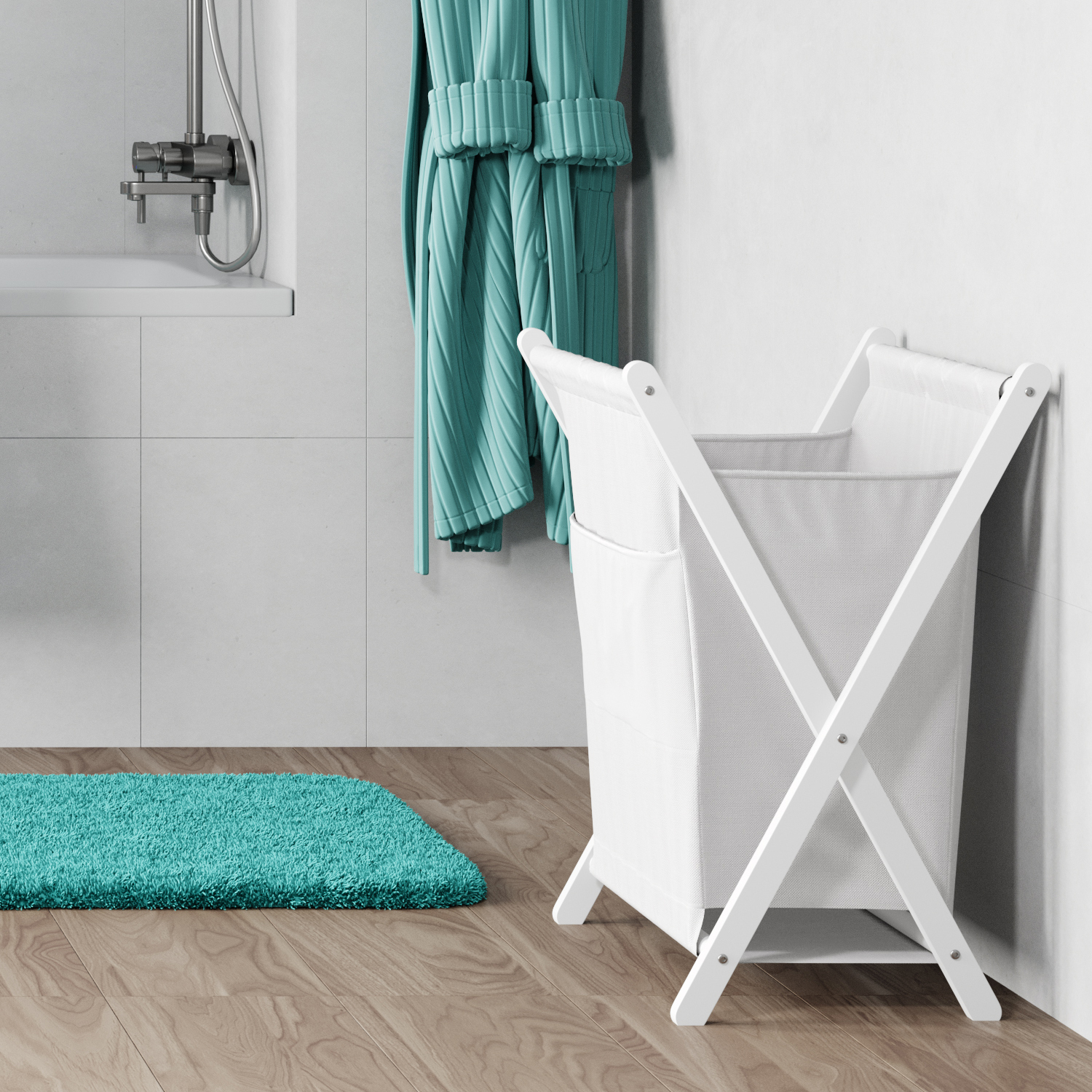 WB-773-L Nau Корзина для белья WasserKRAFT 