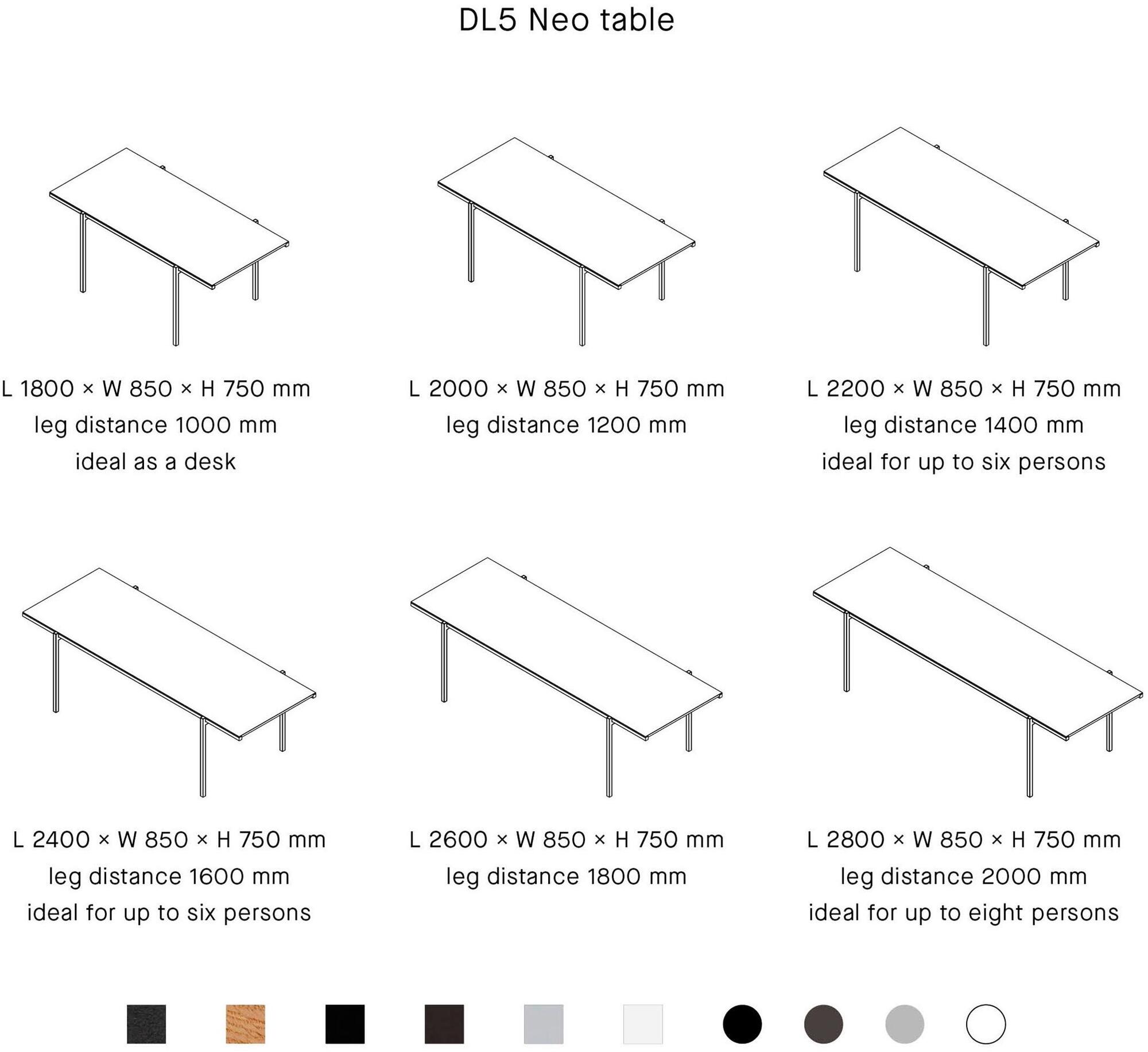 LOEHR Прямоугольный стол в мдф Neo sun-id-1513826 - Вид №8