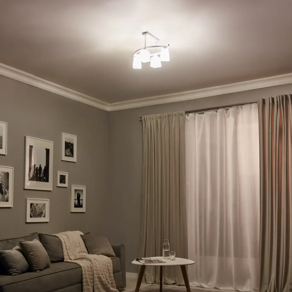 СВЕТУС Люстра потолочная «Люкс» с 4 плафонами для элегантного освещения 83673211 STLM-0043313 - Вид №9