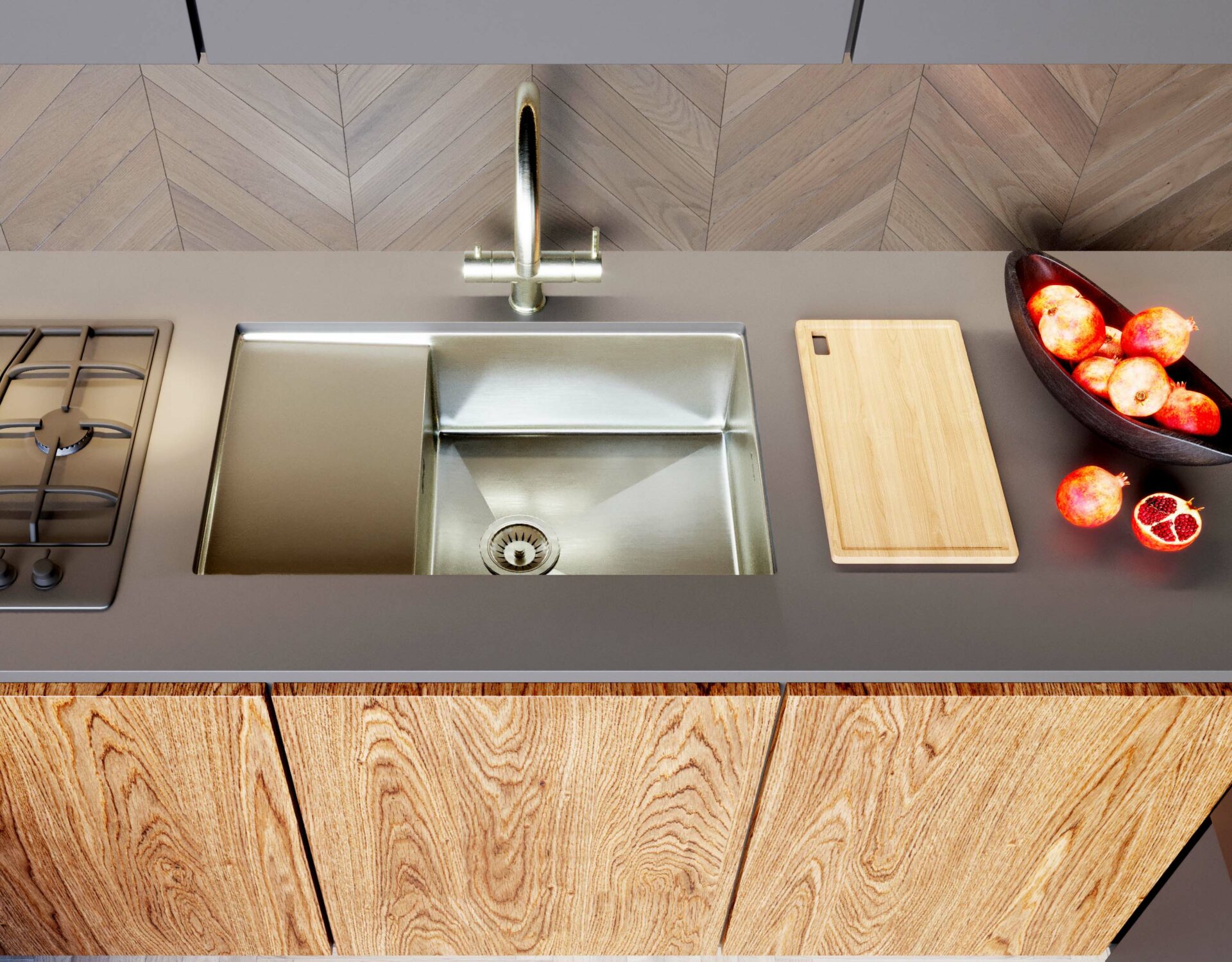 Кухонные мойки Eco Bremen SBO-7245.A SEAMAN  - Вид №1