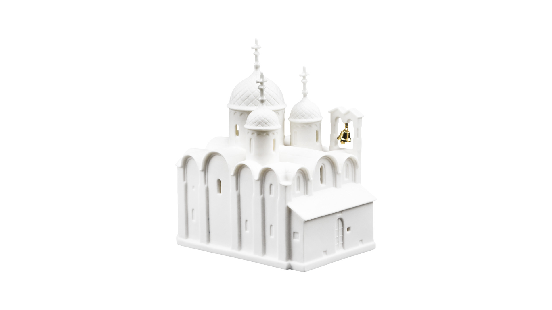 10647242 RUPOR manufactory Скульптура "Собор Иоанна Предтечи" Фарфор  - Вид №1