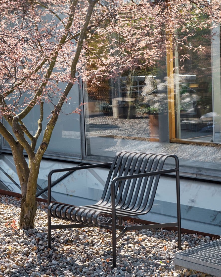 Стальное садовое кресло с подлокотниками Hay Палисад ARCH-00128999 - Вид №14