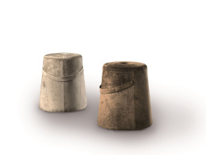 Круглый пуф