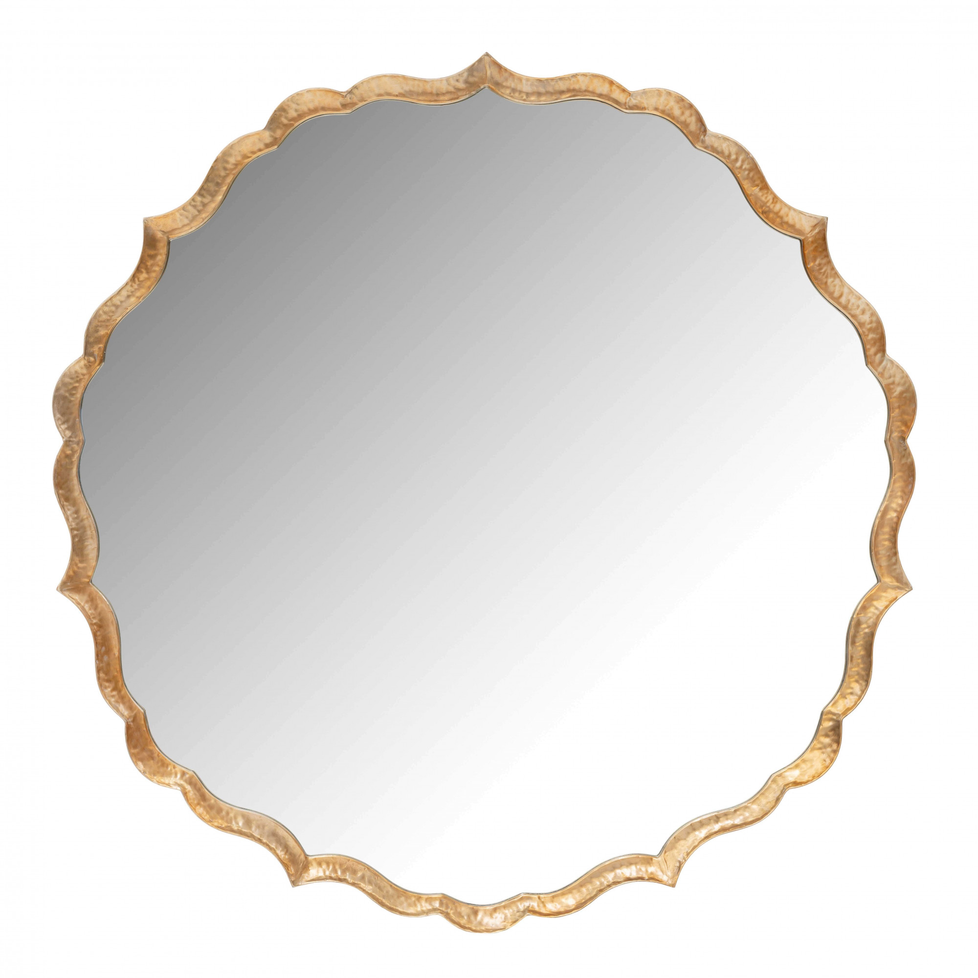 600943-09 ABHIKA ЗЕРКАЛО TEMP EDGY D111X3,5 LIGHT GOLD 