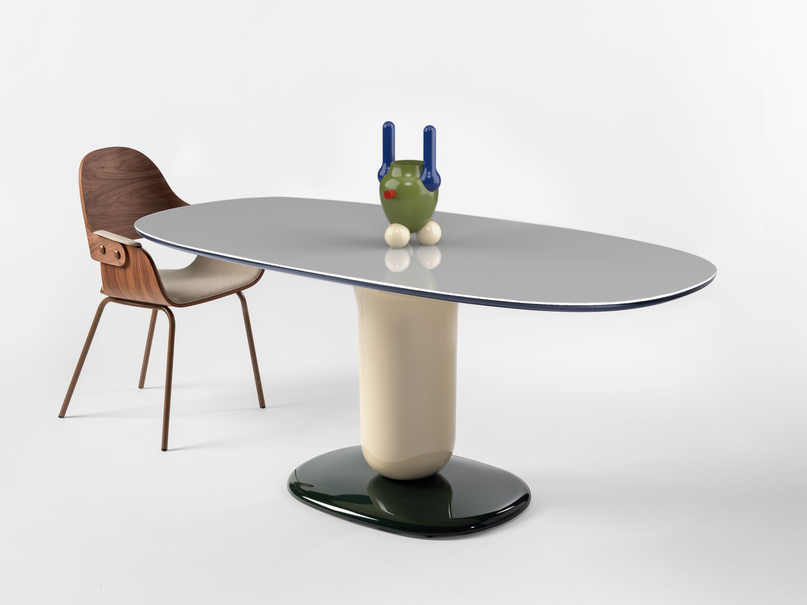 Овальный стол из стекловолокна и столешница Fenix BD Barcelona Explorer ARCH-00085392 - Вид №11