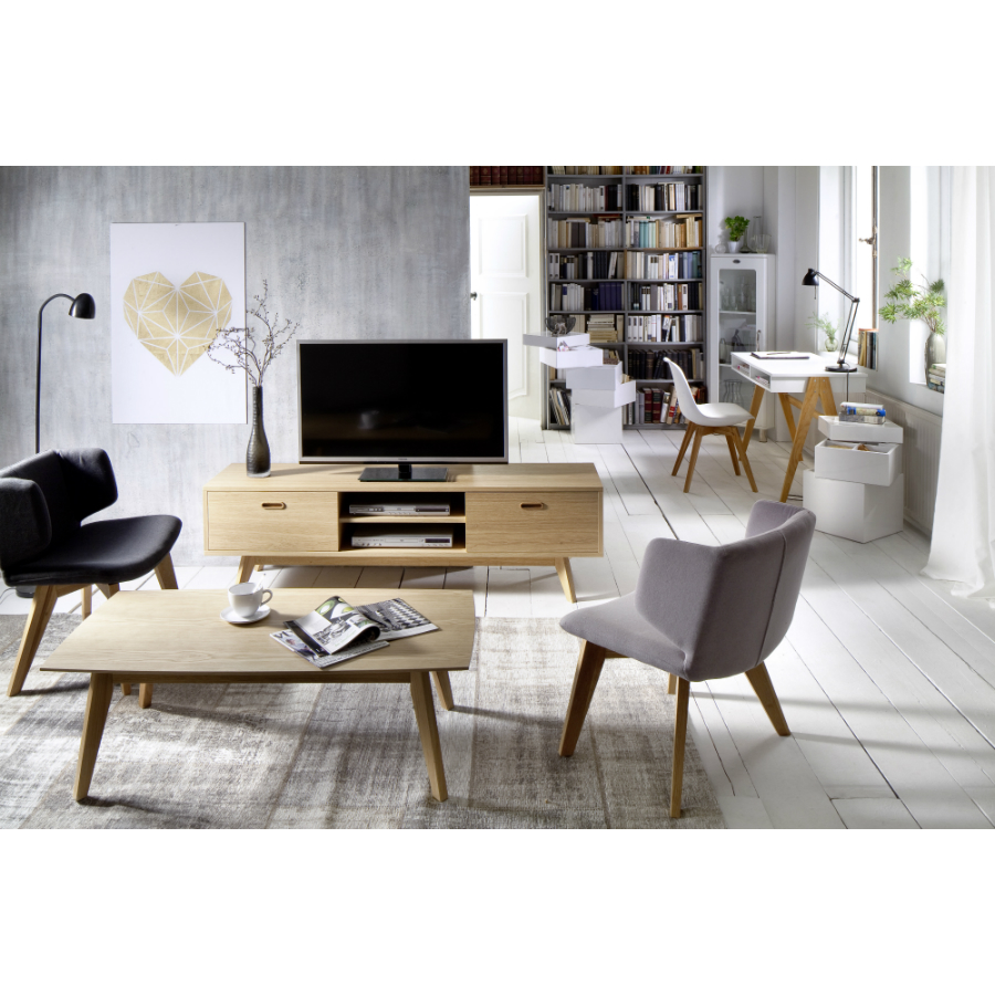 Стол рабочий Tenzo Strada, 75x110x55 см, белый 2020454 - Вид №2