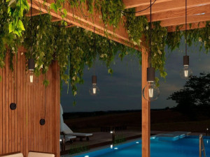 Открытый подвесной светильник