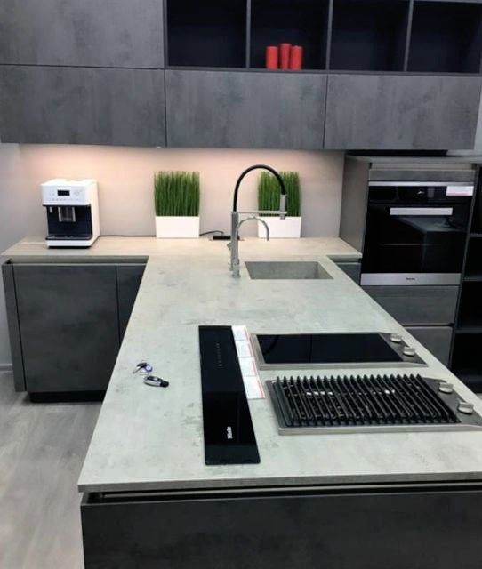 Столешницы для кухни - Бетон рувида LIGRON LIST304 4057 - Вид №9