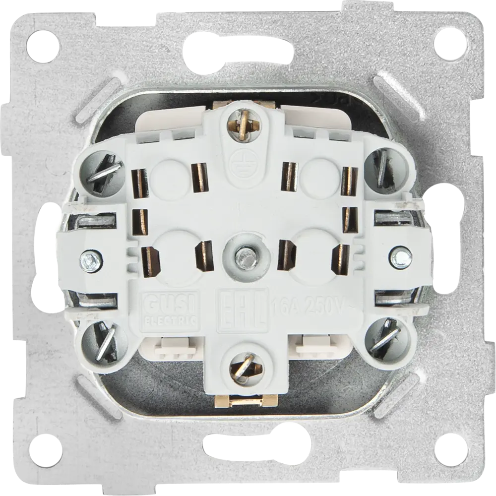 Розетка влагозащищенная GUSI Electric с крышкой графит 84695693 Ugra STLM-0053793 - Вид №2