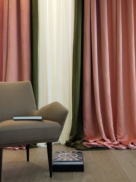 Élitis Однотонная атласная ткань для штор sun-id-1377236 - Вид №1