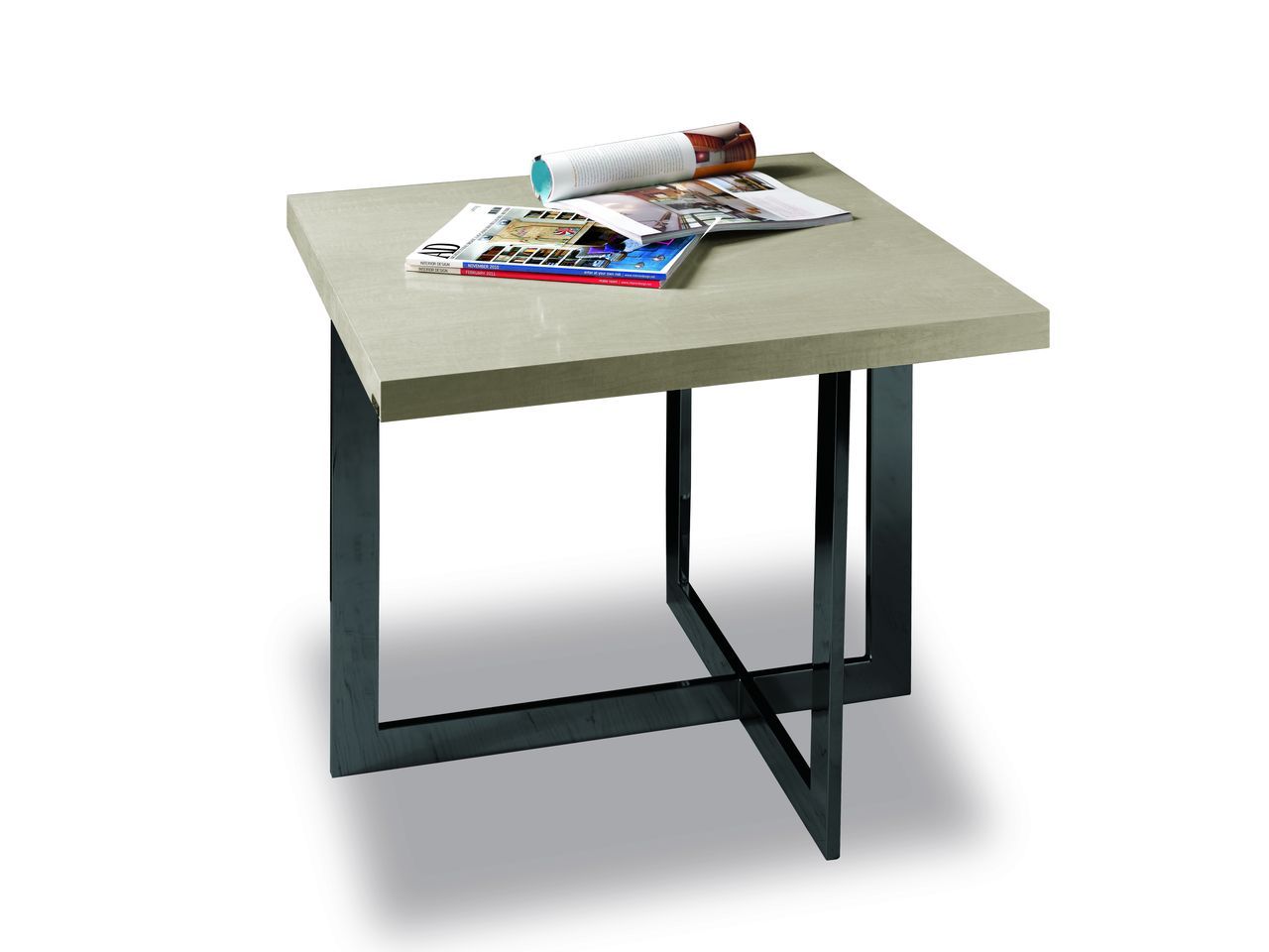 Высокий квадратный деревянный журнальный столик Hurtado Evolution ARCH-00107627 - Вид №4