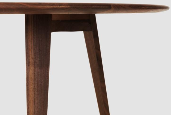 ZEITRAUM Журнальный столик из массива дерева для гостиной Twist sun-id-1488492 - Вид №3