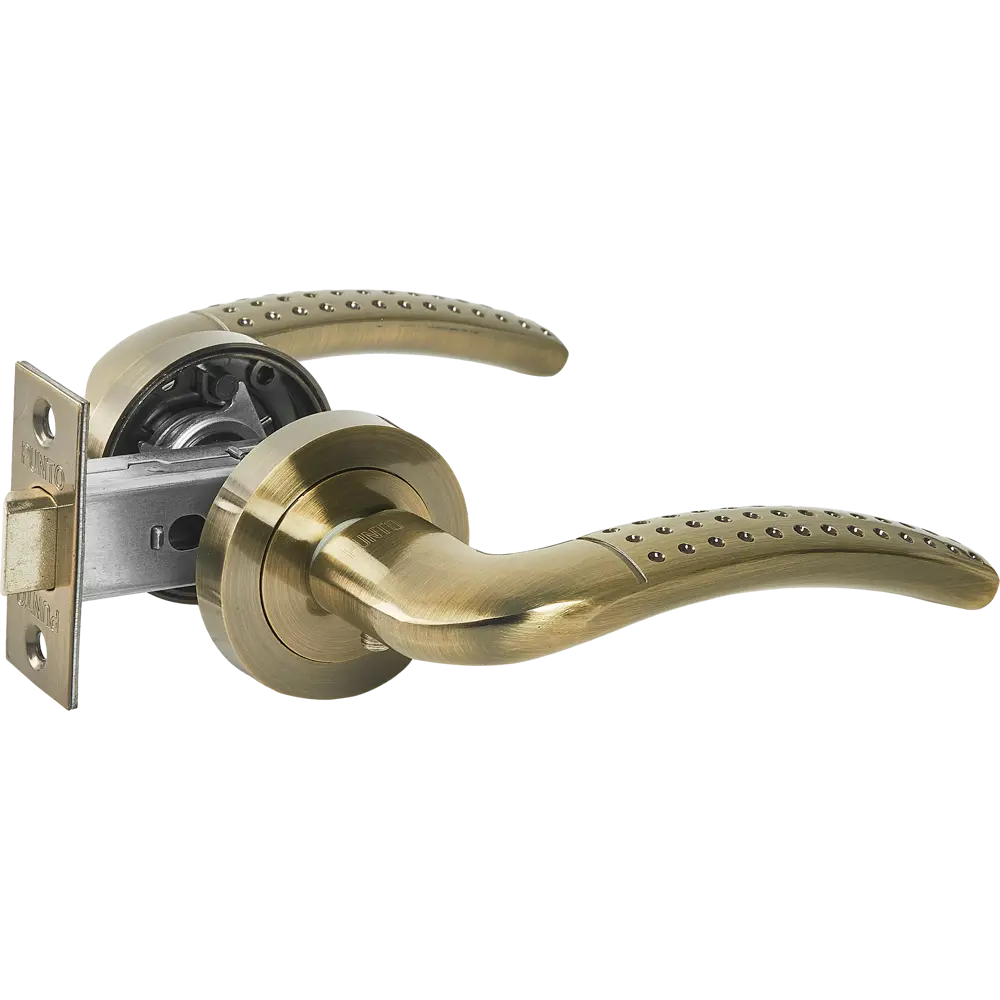 Дверные ручки PUNTO Logica в бронзовом исполнении для интерьерных решений 85202135 STLM-0059785