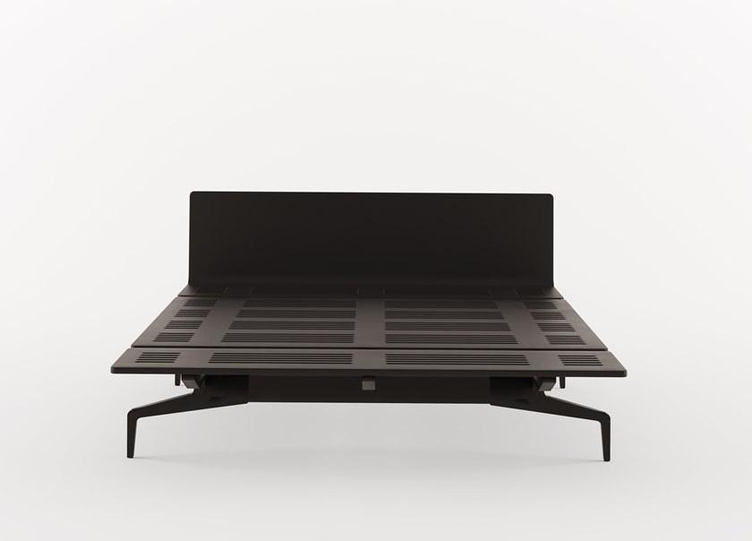 Alias Односпальная кровать из алюминия и дерева Legnoletto sun-id-1386514 - Вид №6