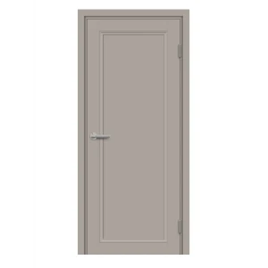 Комплект двери Лион глухая 80x200 см HardFlex цвет тауп серый без доборов