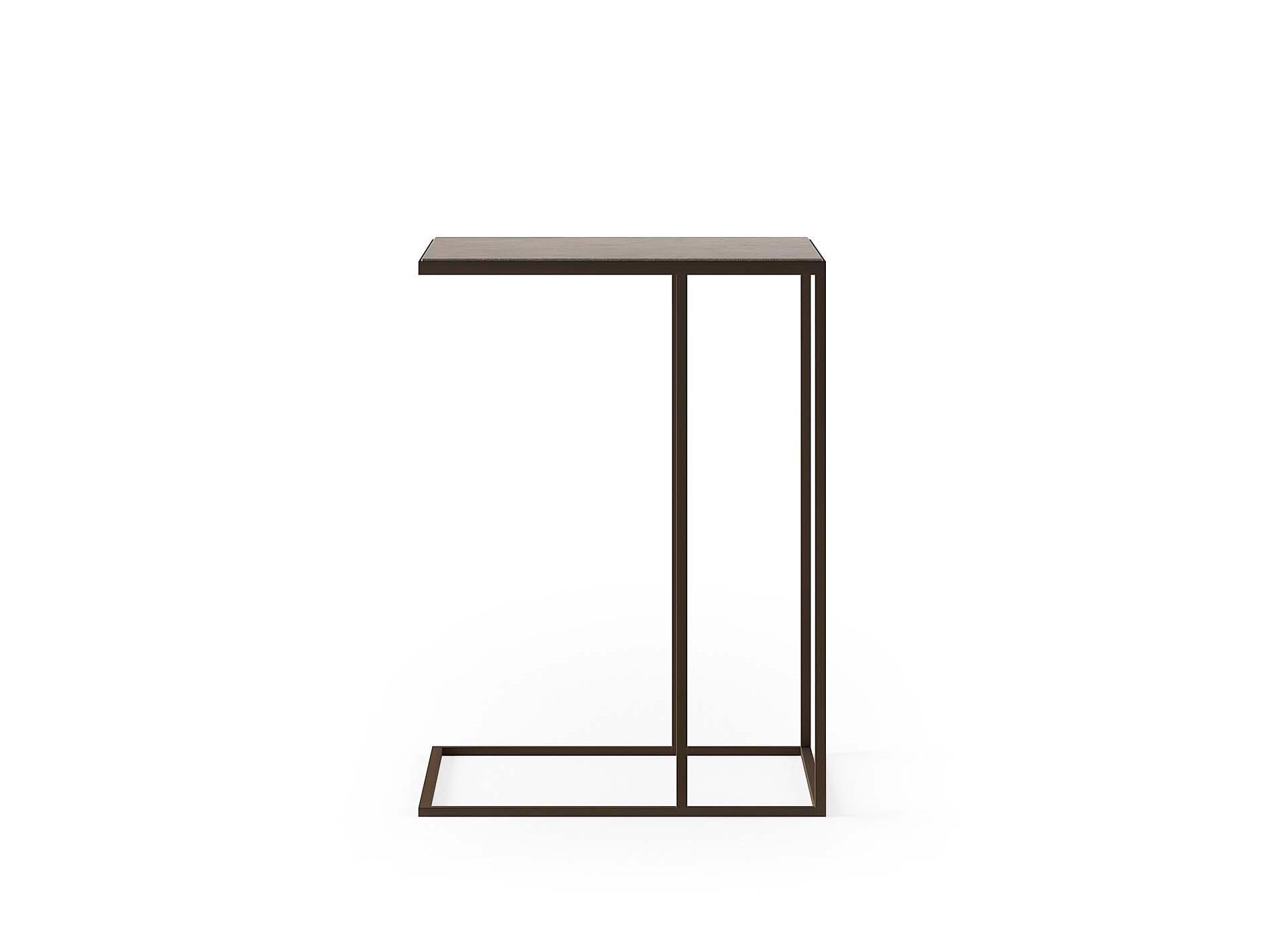 Квадратный металлический журнальный столик Alf DaFrè KOBE ARCH-00103301