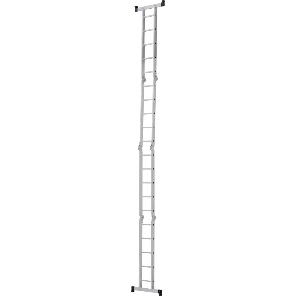 Лестница-трансформер 4-секционная Kroft до 5.4 м 5 ступеней STLM-2137358 - Вид №3