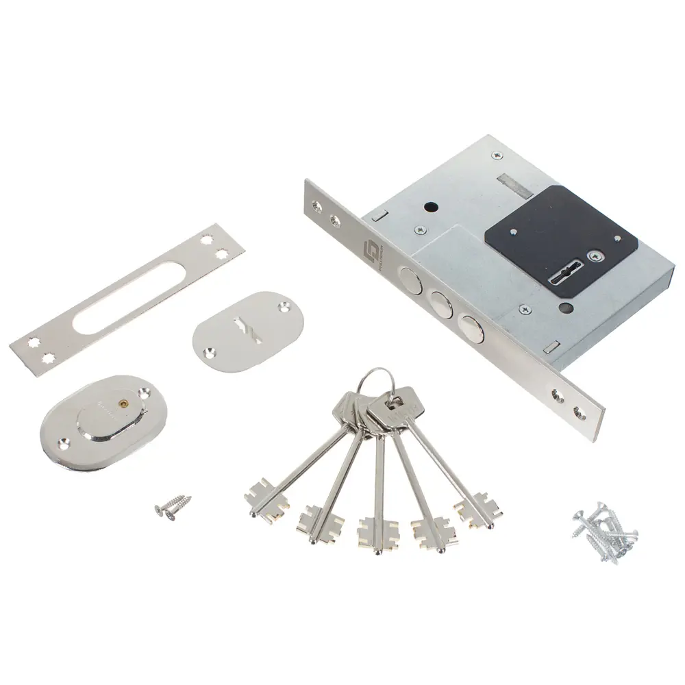 PALLADIUM Врезной замок с сувальдным механизмом для входных дверей 17167608 STLM-0007610 - Вид №1