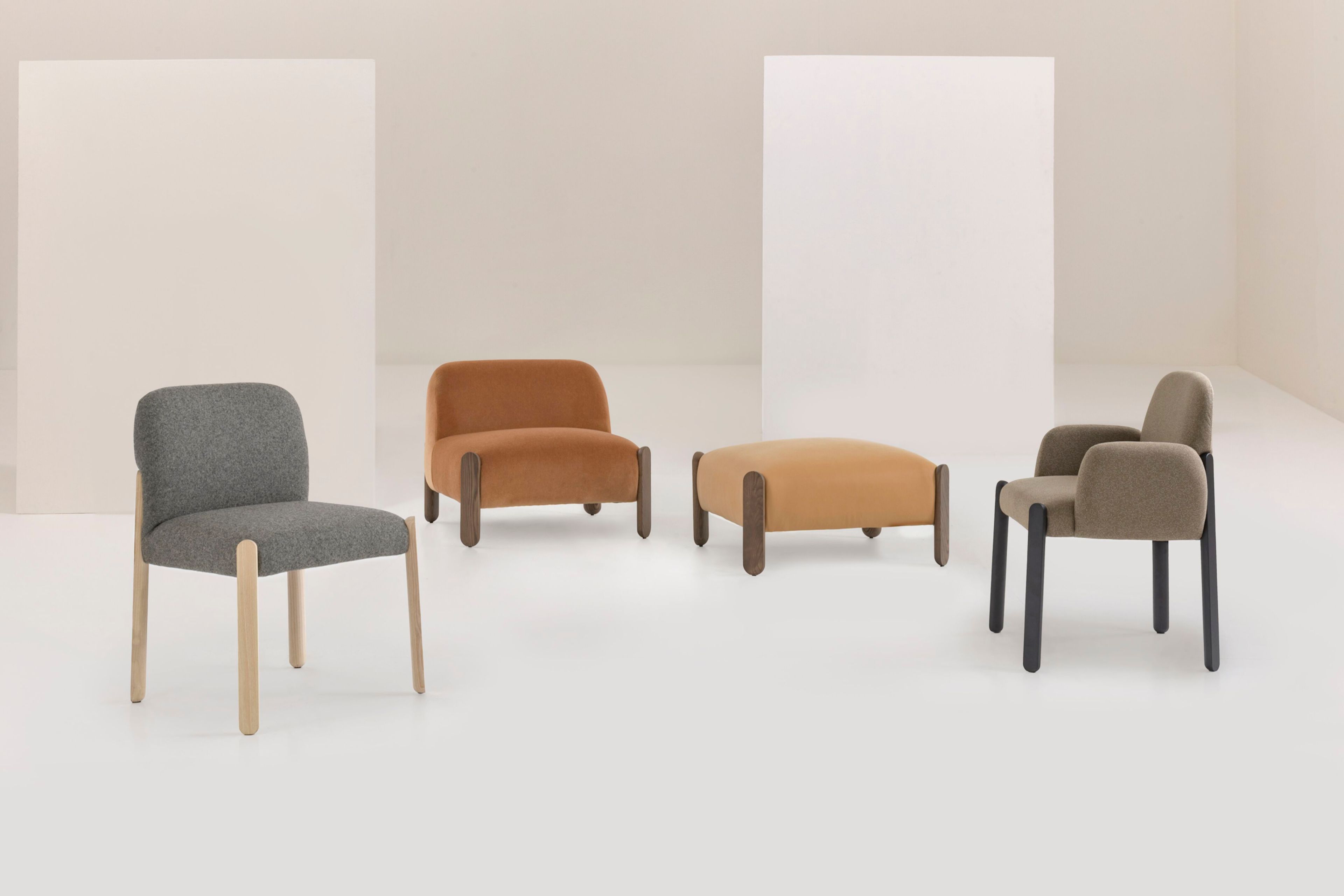 Квадратный пуф из ясеня Billiani Babà Soft ARCH-00005216 - Вид №3