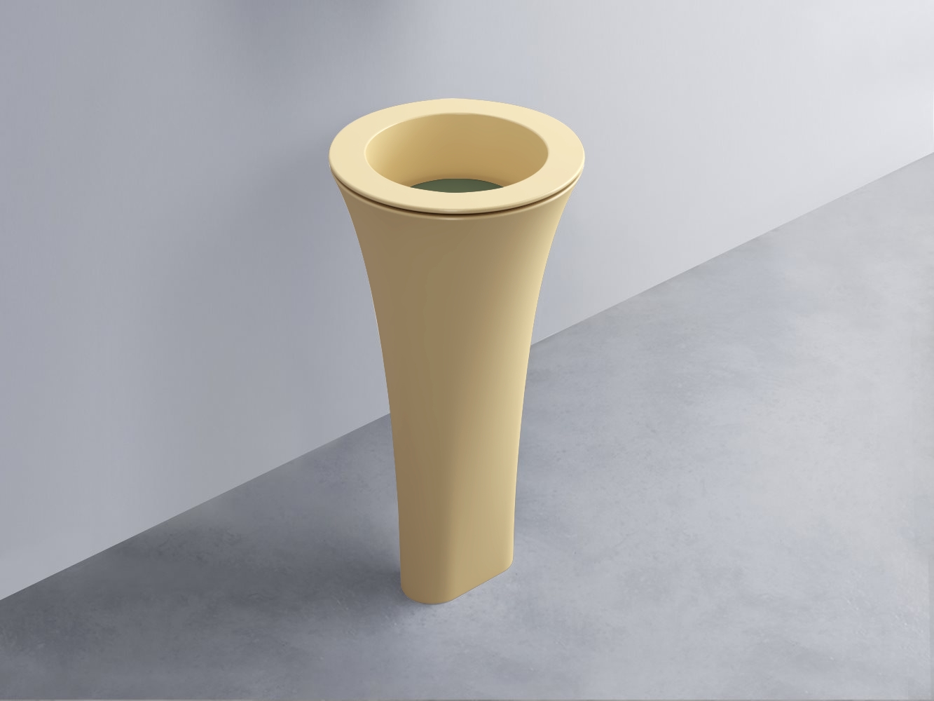 AMLA45-CN+AMPILT-AG+AMCOLT-CN Раковина Amedeo Tondo отдельностоящая cielo Enjoy + Amedeo Ceramica Cielo