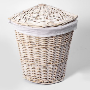 WB-560-L Vils Плетеная корзина для белья с крышкой WasserKRAFT