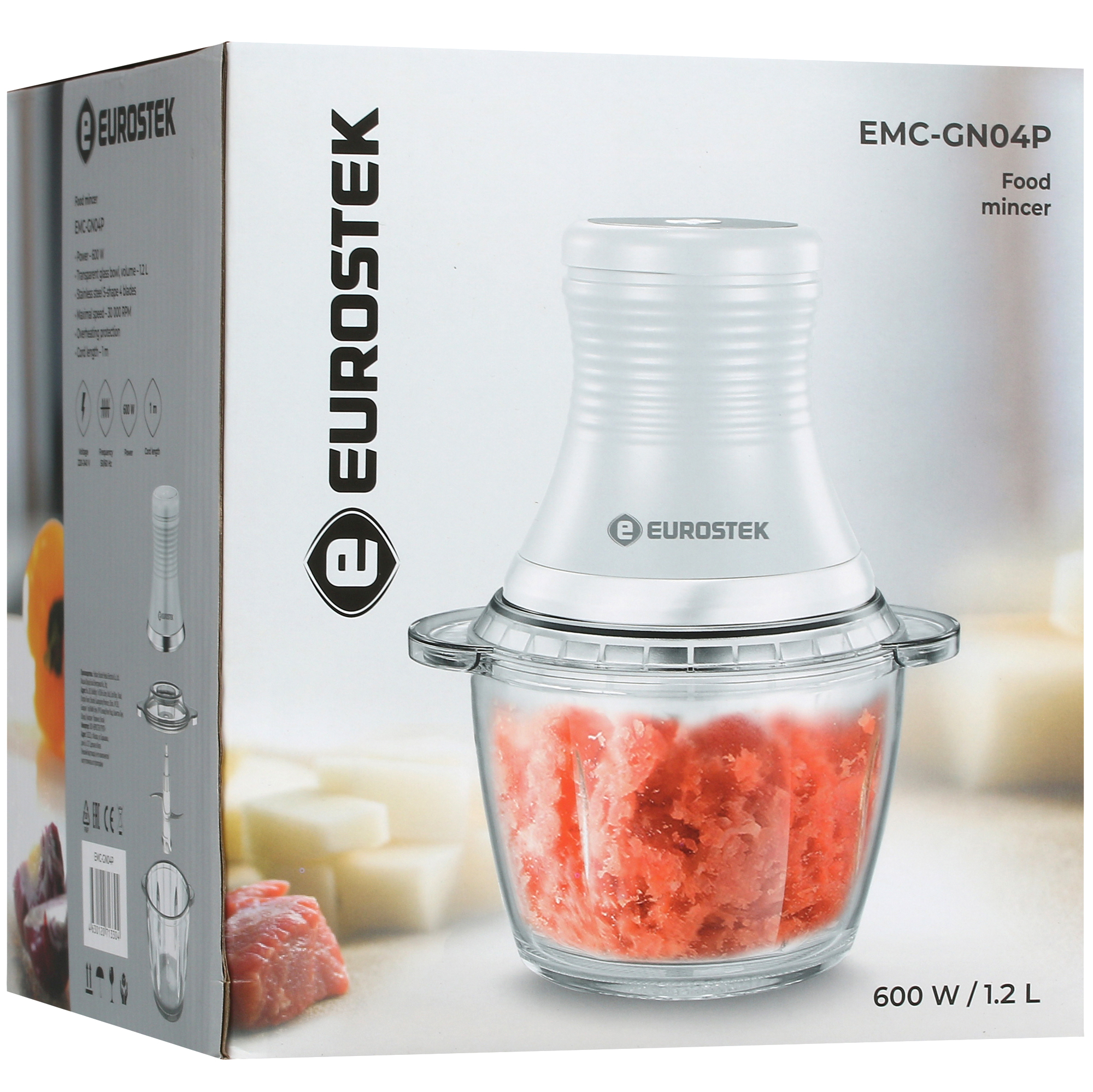 9022835 Измельчитель  EuroStek EMC-GN04P белый STDN-0105767 - Вид №7