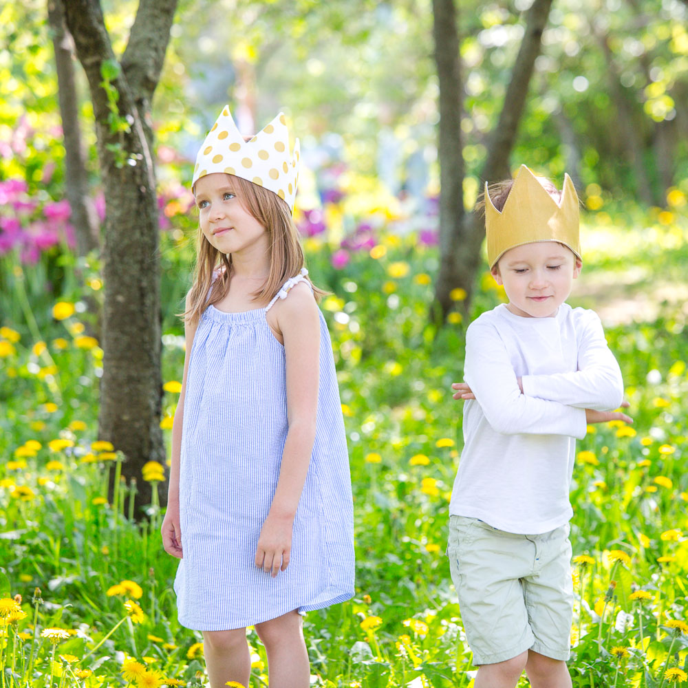 Детская корона Golden Dots VAMVIGVAM GOLDEN DOTS 281493 Разноцветный;белый Santreyd  - Вид №1