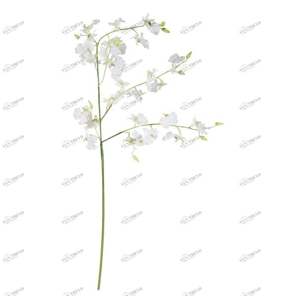 Цветок искусственный ОРХИДЕЯ UNICO  255437 Зеленый;белый;желтый 