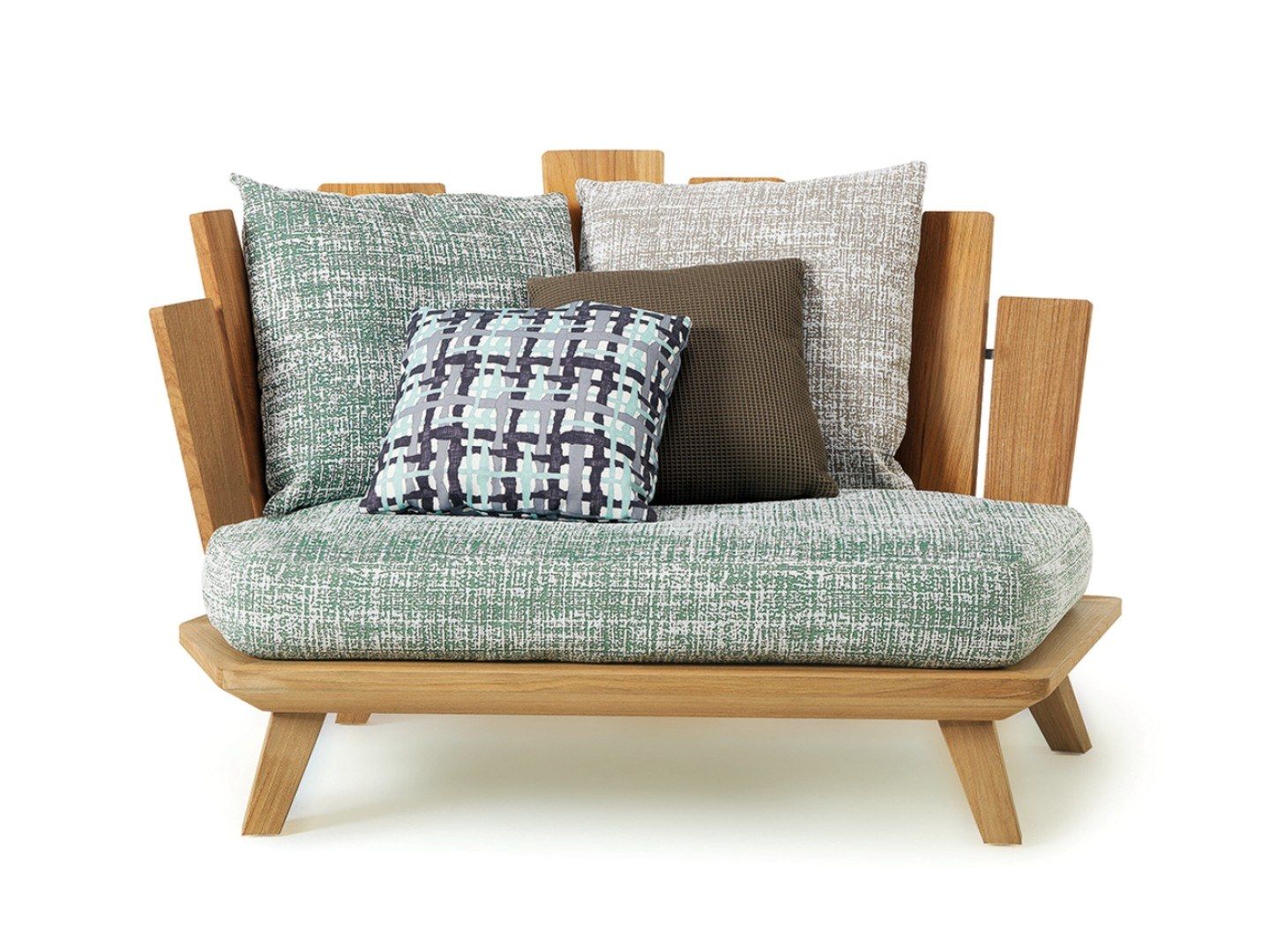 Садовое кресло из тикового дерева Ethimo Rafael ARCH-00099488 - Вид №7