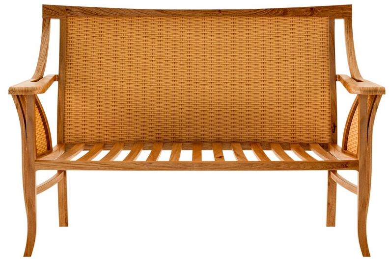 ASTELLO Диван из тикового дерева Deco Tournesol Ts.ss2.s1.02 - Вид №2