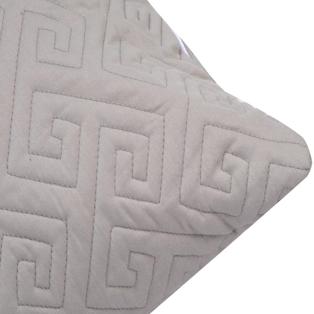 Подушка стёганая, 50х50 см, цвет серый SEASONS STLM-2074264 - Вид №2