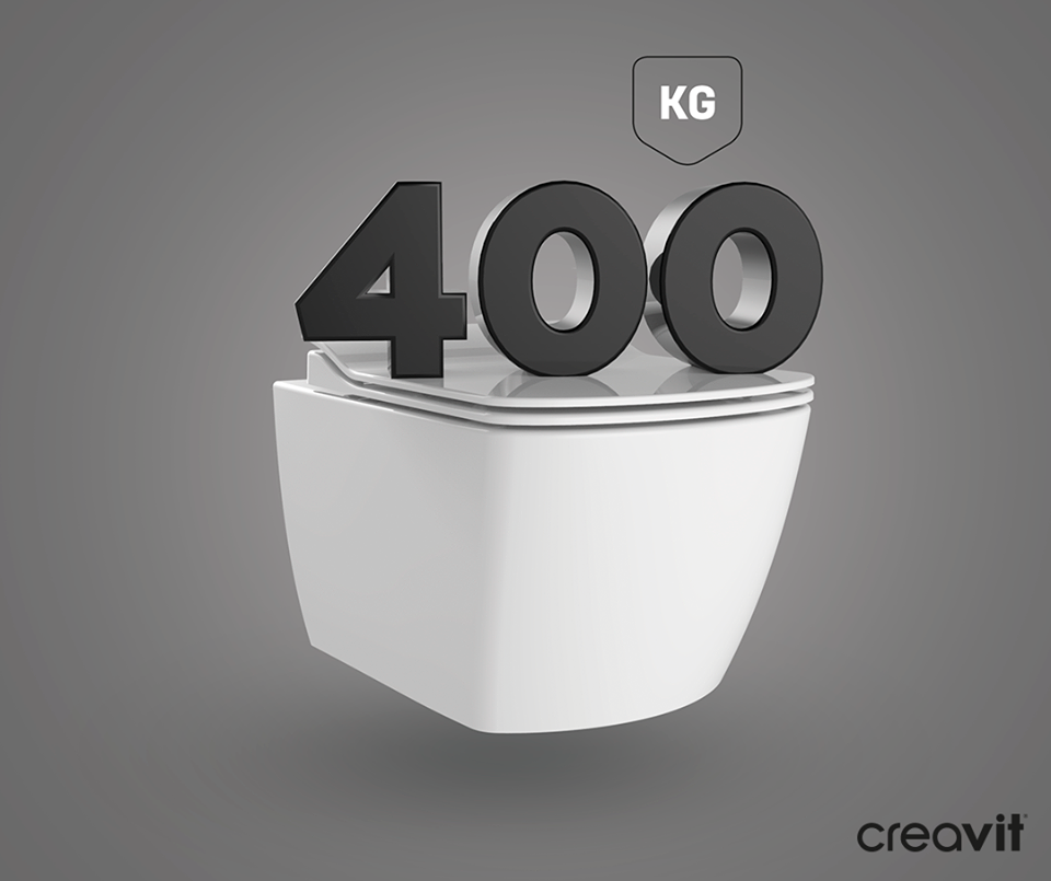 EG321-11CB00E-0000 ELEGANT Унитаз подвесной безободковый Creavit Elegant - Вид №7