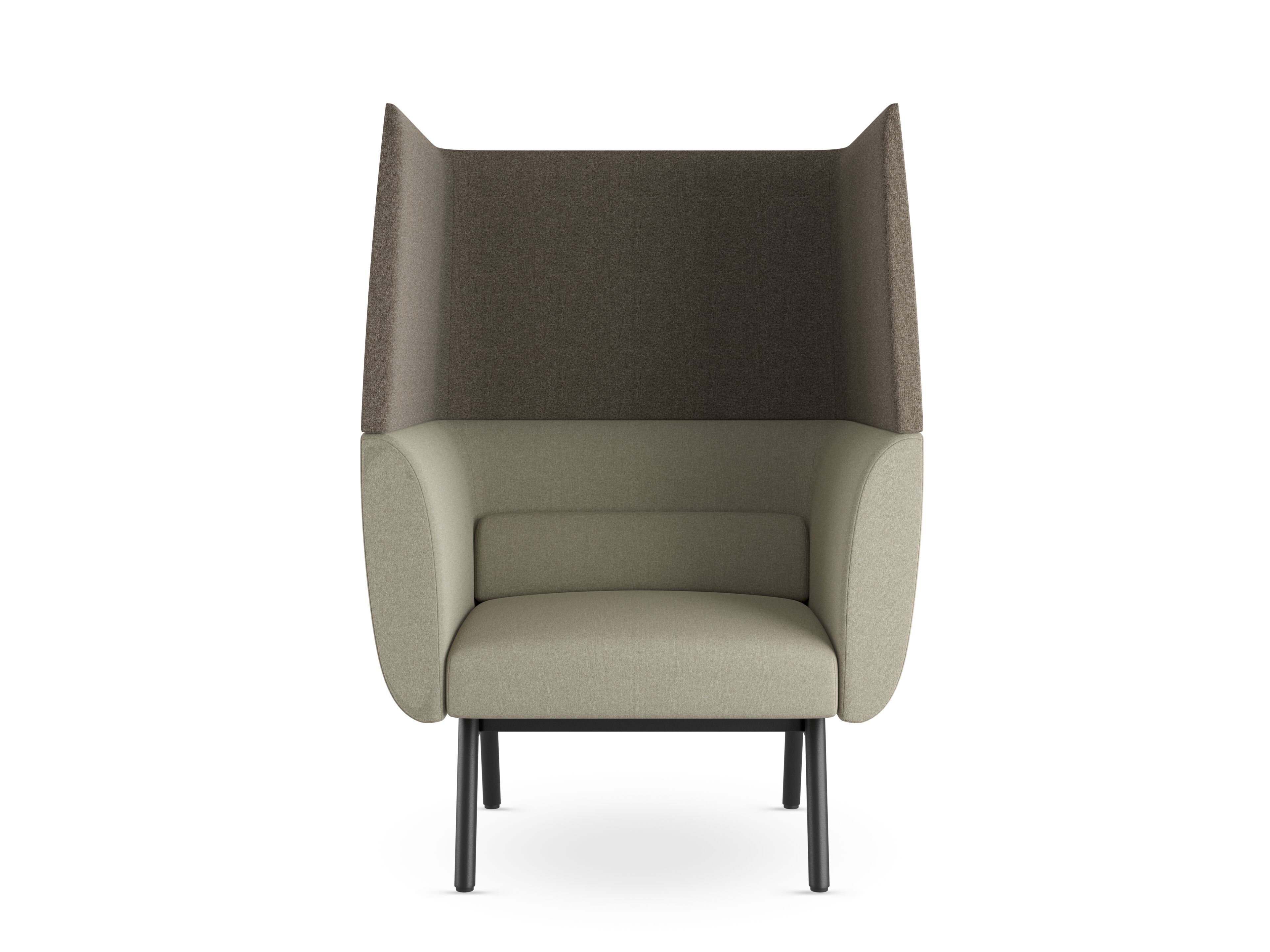 Тканевое кресло с высокой спинкой LD Seating гнездо ARCH-00061480