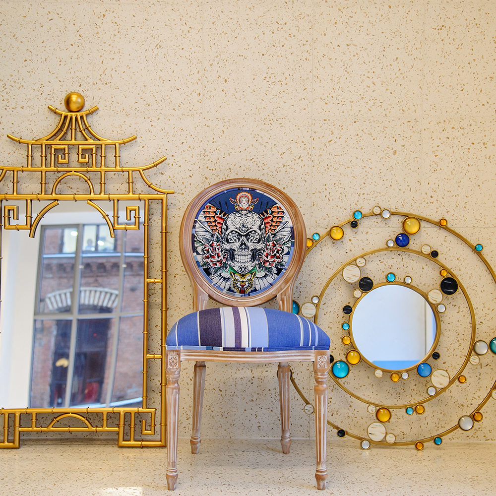 29122002 Стул «Краниум» (деним) Object Desire  - Вид №3