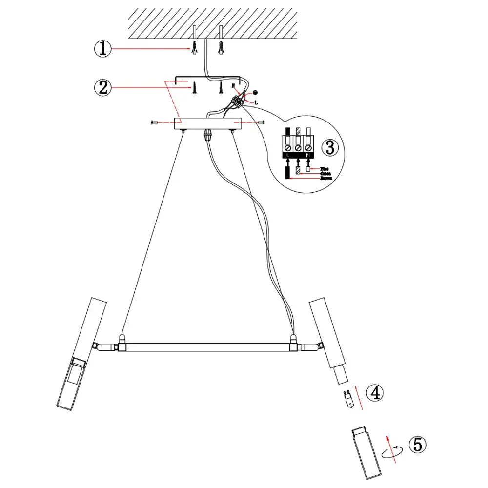 Люстра Freya Match золотая с 6 цилиндрическими плафонами 89335712 STLM-0928383 - Вид №10