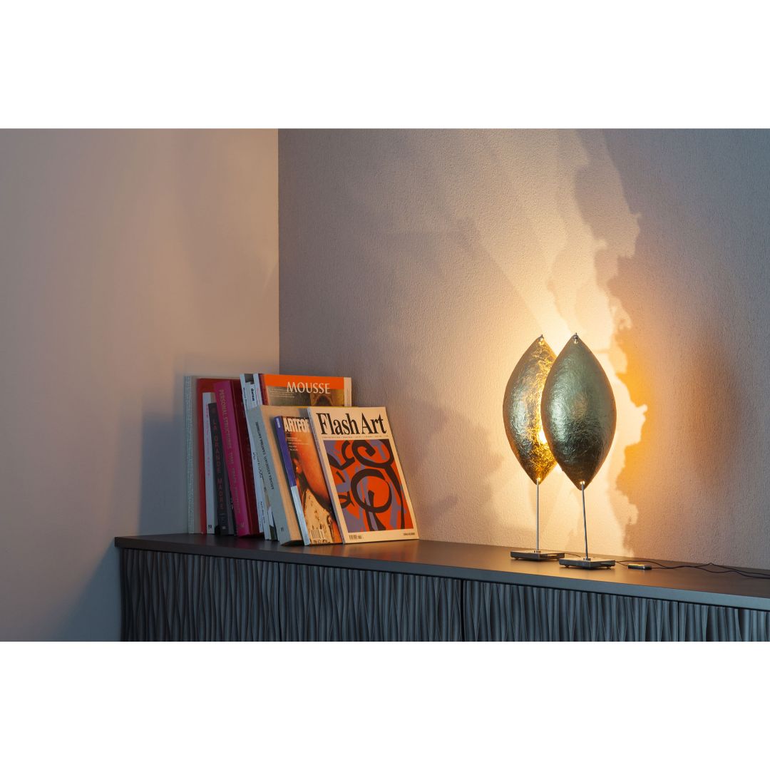 Catellani & Smith PKM10LS(EMLAG02 argento лампа настольная Postkrisi 96760 - Вид №1