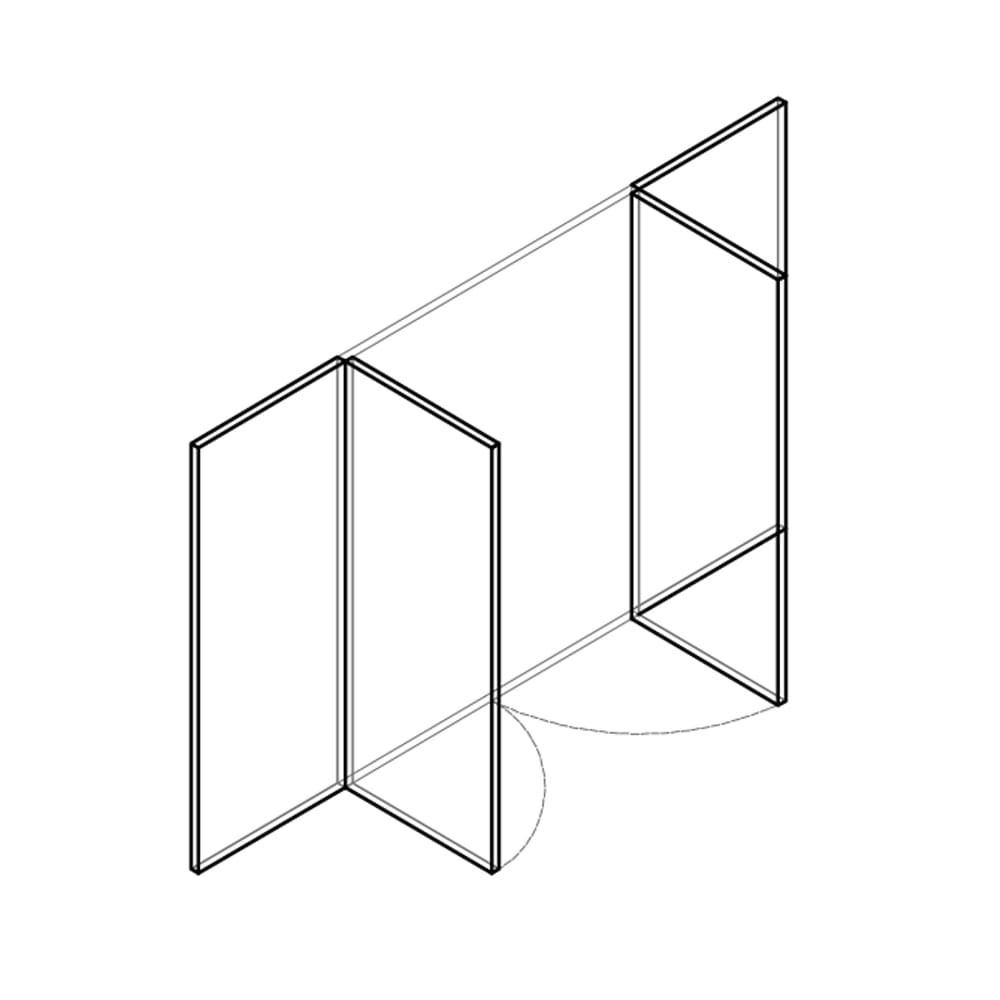 Входная дверь из дерева и стекла Carminati Skyline System ARCH-00142265 - Вид №9