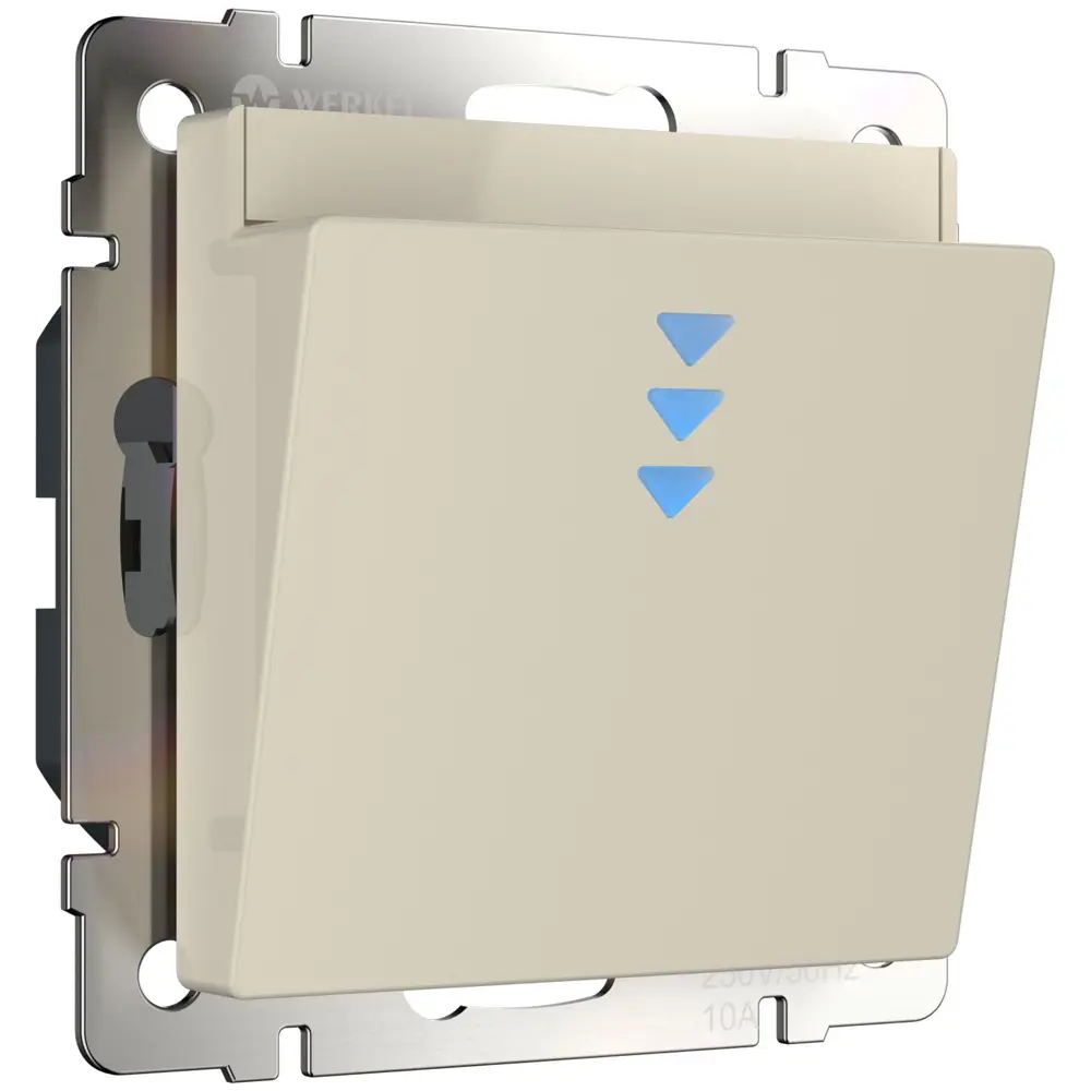 Выключатель карточный встраиваемый Werkel 1 клавиша цвет слоновая кость STLM-2050320