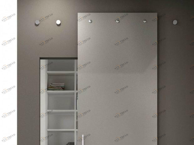Metalglas Bonomi Раздвижная система для стеклянных и деревянных дверей Indipendent V-8000 