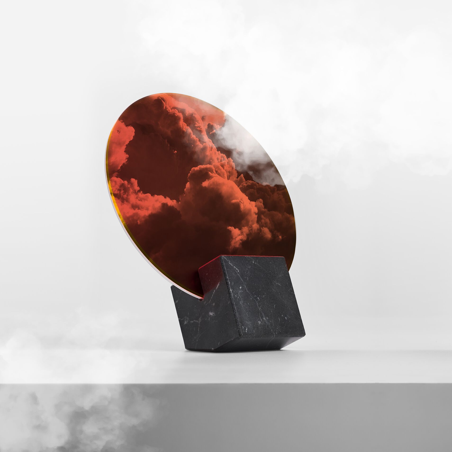 Настольное зеркало/фоторамка из мрамора и ПММА Poltronova ARCH-00086840 - Вид №4