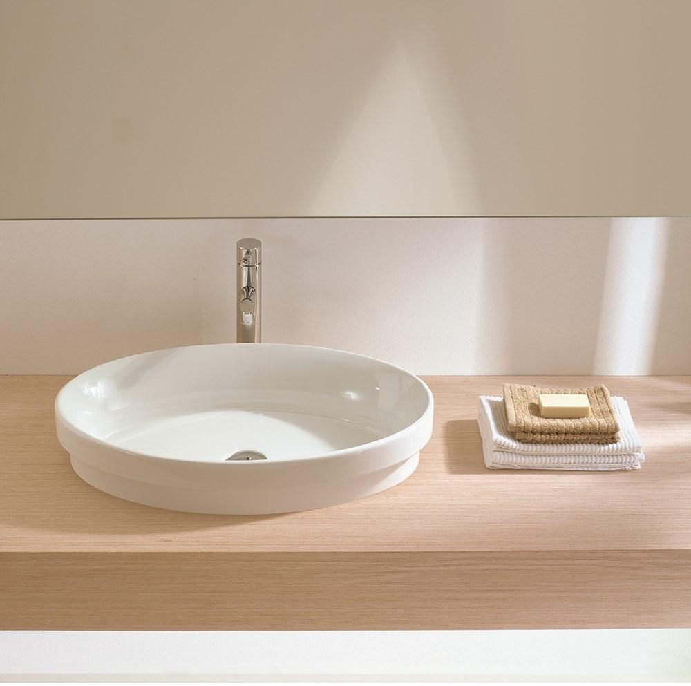 Раковина встраиваемая сверху Sanitana OVALO 635 S10063550400000 ( CILE3E )  - Вид №1