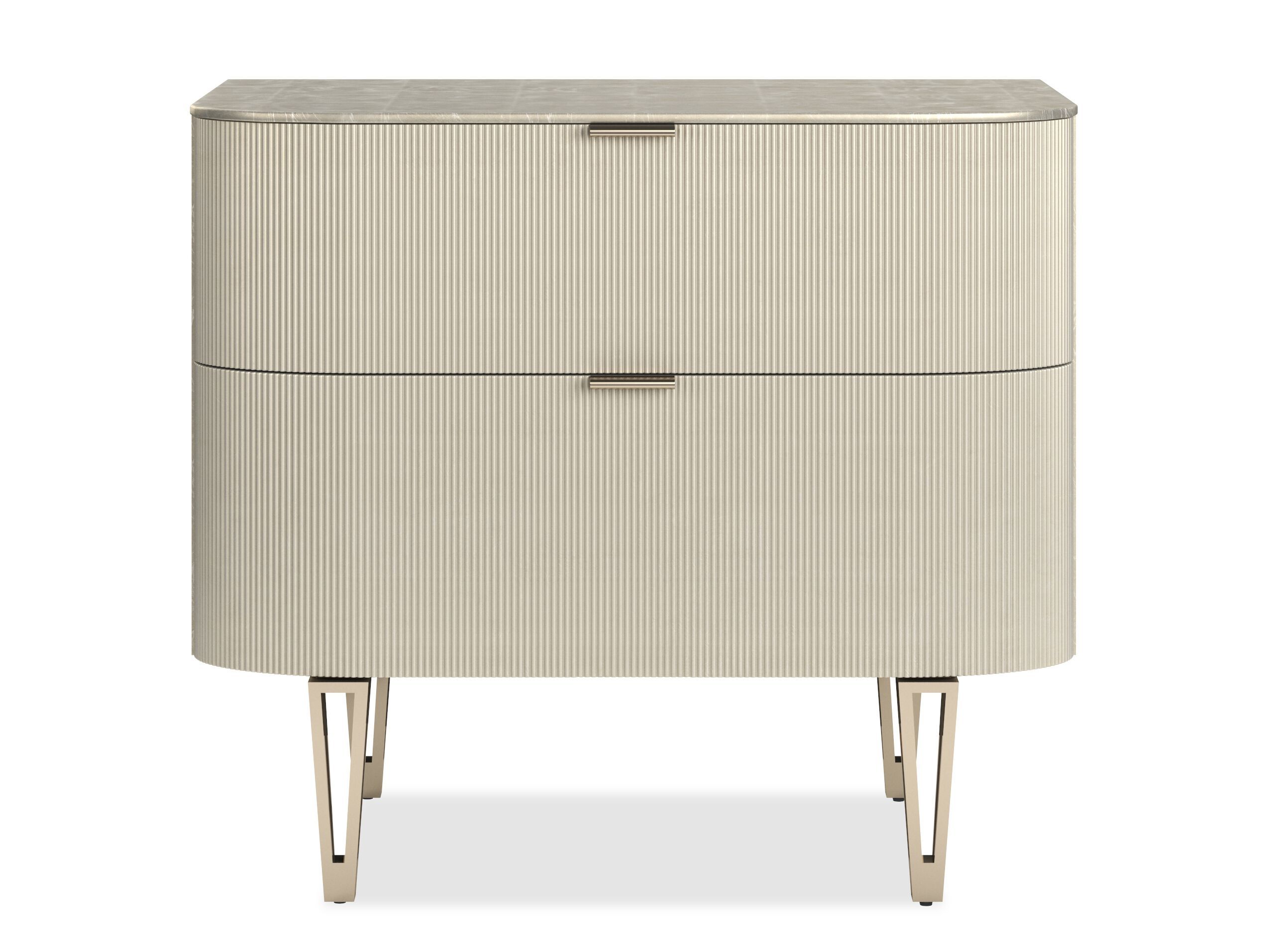 Деревянная прямоугольная тумбочка с ящиками Caracole TRUE LOVE ARCH-00000842 - Вид №15