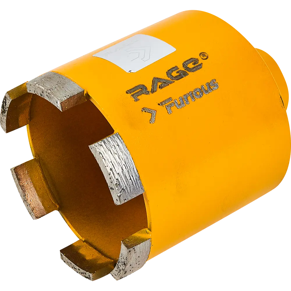 Алмазная коронка RAGE 68 мм с пылеудалением для бетона 89356899 STLM-0840398