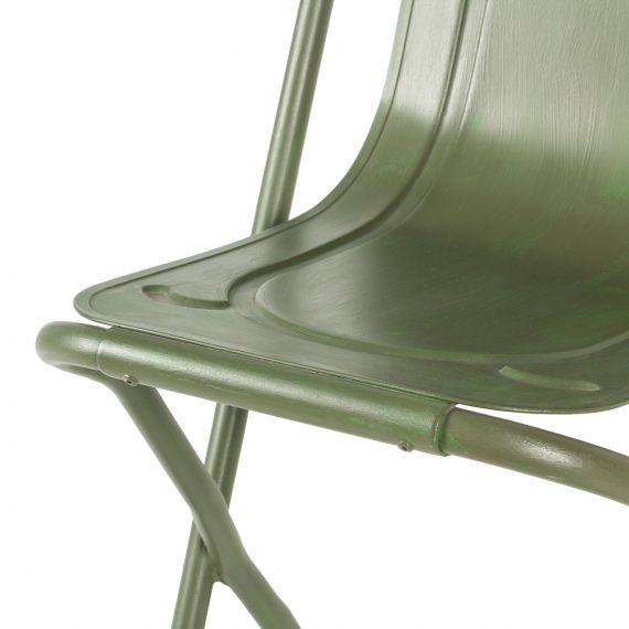 080272 Металлический стул Francisco Segarra Alanis Santreyd  - Вид №2